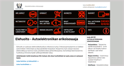 Desktop Screenshot of elehuolto.fi