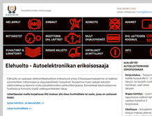 Tablet Screenshot of elehuolto.fi
